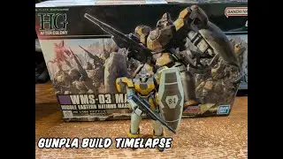 Gunpla Build Timelapse  -  WMS 03 Maganac Corp Gundam Wing