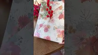 Smart Gift Wrapping with 2 Pockets | Extra Surprise Inside 🎁 #diy #giftwrapping #reels #shorts