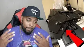 DID MY WIFE BREAK MY GAMING STATION?! $8000 GAMING SETUP RUINED | iPodKingCarter