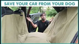Dog Car Seat Cover reviewed by experts at thePack - Pawffles Half & Half Car Seat Cover