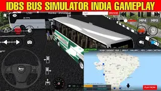 IDBS BUS SIMULATOR INDIA || ANDROID-IOS GAMING REVIEW (DOWNLOAD LINK IN DESCRIPTION)