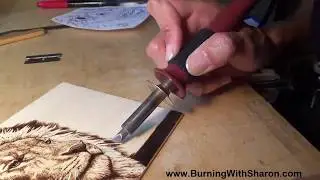 Pyrography: How to Burn Smooth Black Backgrounds