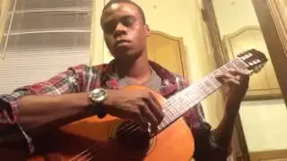 The departure on guitar