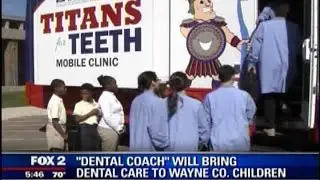 University of Detroit Mercy's mobile dental clinic helps students improve oral hygiene