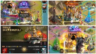 Rise of Castles | SX27 Eden | Map 900051 | Day 2 | 4DK Vs EIN | DDR Vs CXF | South Struggling 