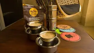 It's easy to make Authentic south Indian filter coffee, at home