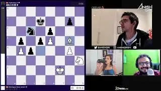 Alexandra Botez gives relationship advice to Anish Giri