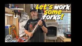 Harley Sportster Fork Seal & Spring Upgrade (And a Busted Hand)