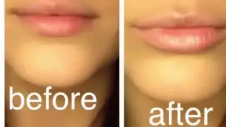 How to Fake Big Lips in 30 seconds/ Kylie Jenner Lip Tutorial