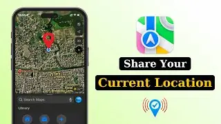 How To Share Your Location on Apple Maps | How To Share My Location on iPhone
