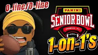 Markell Bell... FREAK! MASAI reacts to the Senior Bowl Offensive line vs Defensive line 1 on 1's