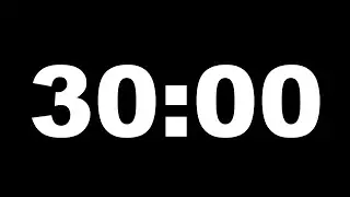 Free ⏰️ 30 Minute 4K Timer & Alarm