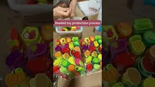 Beaded toy production process