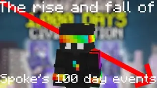 The Rise And Fall of Spoke 100 days Minecraft Civilization Events