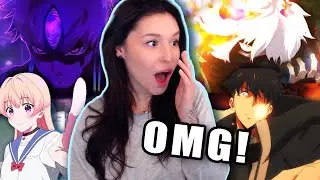 NEW DAN DA DAN S2 & SOLO LEVELING TRAILERS + MORE (Hell's Paradise and Witch Watch) REACTION 🔥🔥