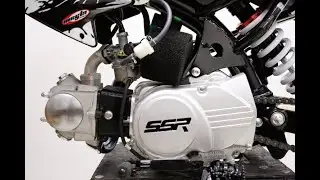 ssr SR70C pit bike oil leak stator side