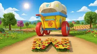 ABC Vehicles Song for Kids | Fun Baby Songs, Nursery Rhymes & Toddler Sing-Along 🚦🎶