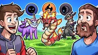 Choose Your Starter, But Their Shiny Color Changes The Type!