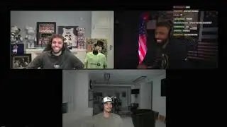Adin Ross does a deepfake on Myron, Fresh and Sneako!
