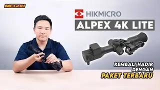 Hikmicro Alpex 4K Lite Kembali Ready! Night Vision 4K + Paket IR Baru