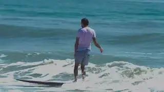 Trenton Tarpits  test drives an experimental shape by Clean Ocean Surfboards