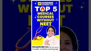After 12th, Top 5 Medical courses without NEET #12th #after12th #careerguidance