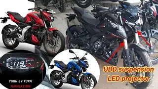 Pulsar N160 GPS track navigation Advanced feature new technology USD suspension full feature review