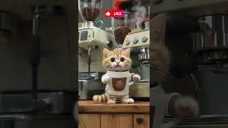 Caffeinated Kitty Vibes! 🐱☕️💃