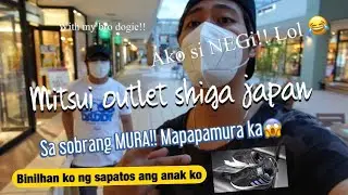 cheap shopping at mitsui outlet shiga japan | vlog 17 | japinoy