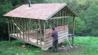 Douglas fir cladding