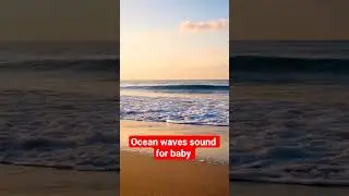 #baby relaxing ocean waves sound for sleeping #waterfall sound