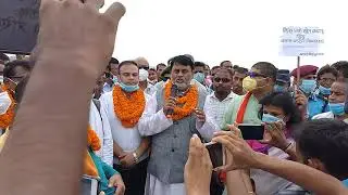 Jitentrdra sonal ( physical infrastructure and development minister of province no. 2, Nepal) ABC