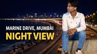 Marine Drive Mumbai 🌃 | Night View Vlog | Money DriveMarine Drive Night View Mumbai | Full Vlog 💰🌊