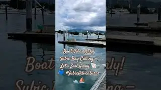 Catching Boats, Not Feelings 😎✨ Sailing Through Stunning Subic Bay! #fyp #explore #manila #travel