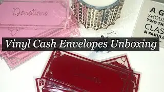 Custom Vinyl Cash Envelopes || Happy Mail || Dave Ramsey Inspired