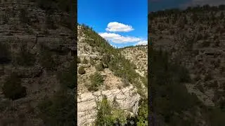 Cliff homes at Walnut Canyon - Arizona. Beautiful view&hellip; #arizona #nationalmonument