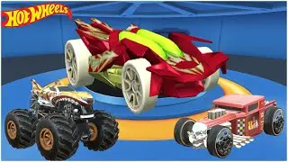 Hot Wheels Unlimited: Gameplay Walkthrough Part 76 - UNLOCK RD 02 HW GLOW WHEELS