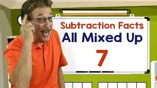 Subtraction Facts All Mixed Up 7 | Math Songs for Kids | Jack Hartmann