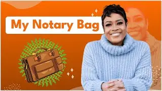 My Notary Bag | The Items I Always Carry 2023 | Solutions By TJ