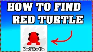 How To Find RED TURTLE in FIND THE TURTLES ROBLOX 🐢 [walkthrough]