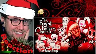 THE FRIGHT BEFORE CHRISTMAS | Horror & Villains Xmas Song! by The Stupendium REACTION!