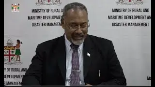 Minister for Rural & Maritime Development and Disaster Management held a press conference