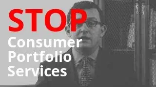 Consumer Portfolio Services Calling? | Debt Abuse + Harassment Lawyer