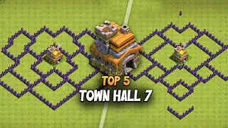 TOP 5! Town Hall 7 TH7 Base Layout + Copy Link 2025 | Clash of Clans