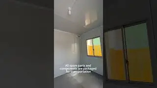 Corrugated container house prefab tiny house