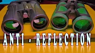 Demonstrating the Anti-Reflective Coatings on Binoculars