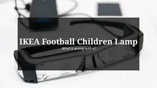 Ikea Football Children Lamp