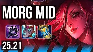 MORGANA vs AURORA (MID) | Dominating | KR Diamond | 25.21
