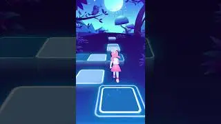 Axel F Crazy Frog 🐸 song and gameplay Tiles Hop game #song #music #gaming