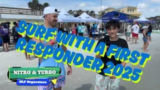 Surf with a First Responder - The Community Comes Together for an Incredible Day at Daytona Beach